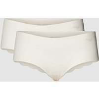 Sloggi Panty mit Label-Detail Modell 'ZERO MICROFIBRE' in Offwhite, Größe XL Sloggi Panty mit Label-Detail Modell 'ZERO MICROFIBRE' in Offwhite, Größe XL von Sloggi
