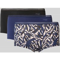 Sloggi Pants mit Label-Print im 3er-Pack Modell 'GO Crush' in Blau, Größe XL Sloggi Pants mit Label-Print im 3er-Pack Modell 'GO Crush' in Blau, Größe XL von Sloggi