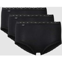 Sloggi Pants mit Muschelsaum im 3er-Pack in Black, Größe 46 Sloggi Pants mit Muschelsaum im 3er-Pack in Black, Größe 46 von Sloggi