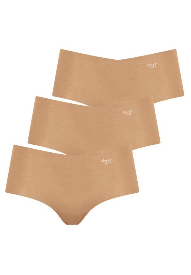 sloggi Panty 3er Pack Zero Modal (Spar-Set, 3-St) Short Slip - Nahtlos - Perfekter Sitz, Nahtfreie Verarbeitung von sloggi