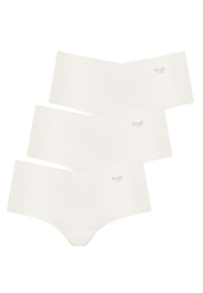 sloggi Panty 3er Pack Zero Modal (Spar-Set, 3-St) Short Slip - Nahtlos - Perfekter Sitz, Nahtfreie Verarbeitung von sloggi