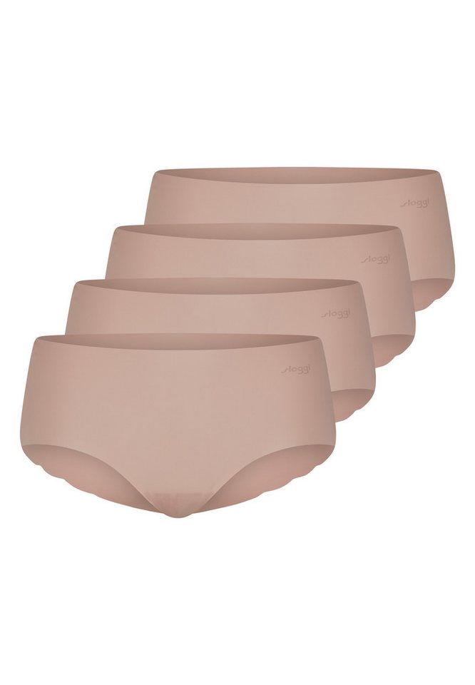 sloggi Panty 4er Pack ZERO Microfibre 2.0 (Spar-Set, 4-St) Short Slip - Nahtlos - Kein Abzeichnen unter Kleidung von sloggi