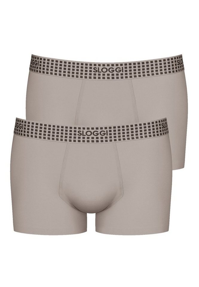 sloggi Retro Boxer 2er-Pack Body Adapt (Spar-Set, 2-St) Hipster / Pant - Ohne Eingriff - Leicht - Optimale Passform von sloggi