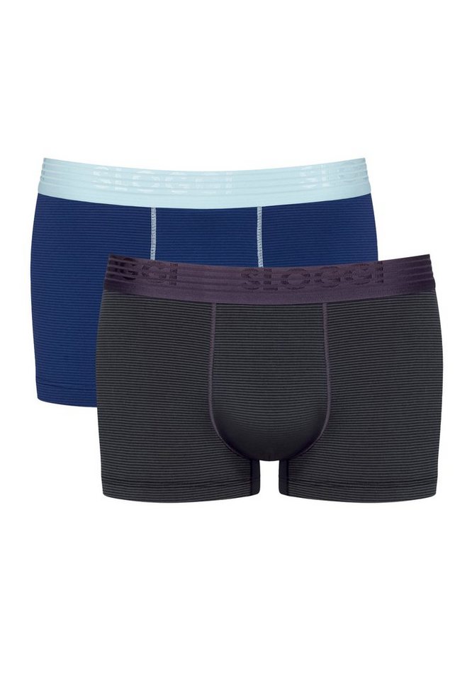 sloggi Retro Boxer 2er Pack Ever Cool (Spar-Set, 2-St) Hipster / Pant - Baumwolle - Ohne Eingriff - Shorts mit Kühl-Effekt von sloggi