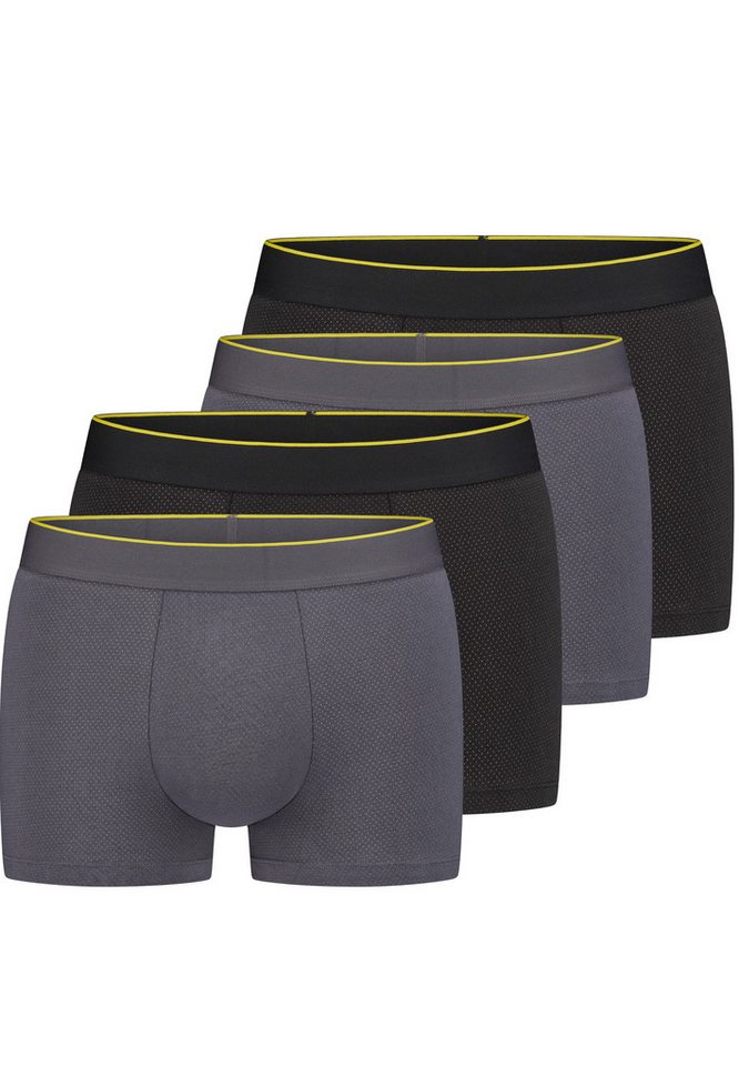 sloggi Retro Boxer 4er Pack EVER Airy (Spar-Set, 4-St) Hipster Short / Pant - Baumwolle - Ohne Eingriff - von sloggi