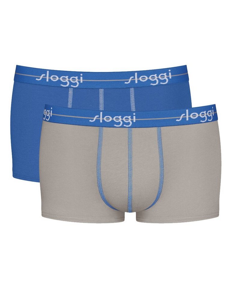 sloggi Retro Pants Start Hipster 6er Pack (Spar-Pack, Vorteilspack, 6er-Pack) Logo-Elastikbund von sloggi