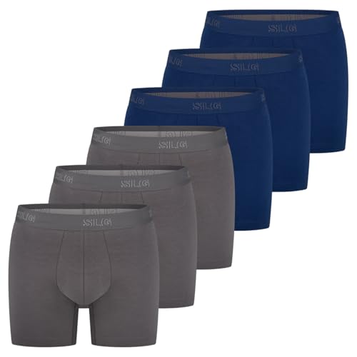 Sloggi - SLG Base - Long Short/Pant - 6er Pack (L Marine/Shiver) von Sloggi