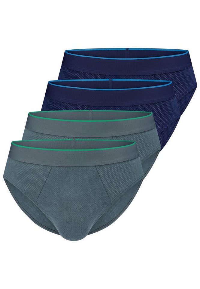 sloggi Slip 4er Pack EVER Airy (Spar-Set, 4-St) Slip / Unterhose - Baumwolle - Ohne Eingriff - von sloggi