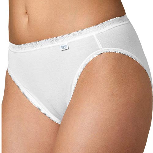 Sloggi Damen-Slip Basic+ 2er-Pack Single-Jersey weiß Größe 38 Sloggi Damen-Slip Basic+ 2er-Pack Single-Jersey weiß Größe 38 von Sloggi