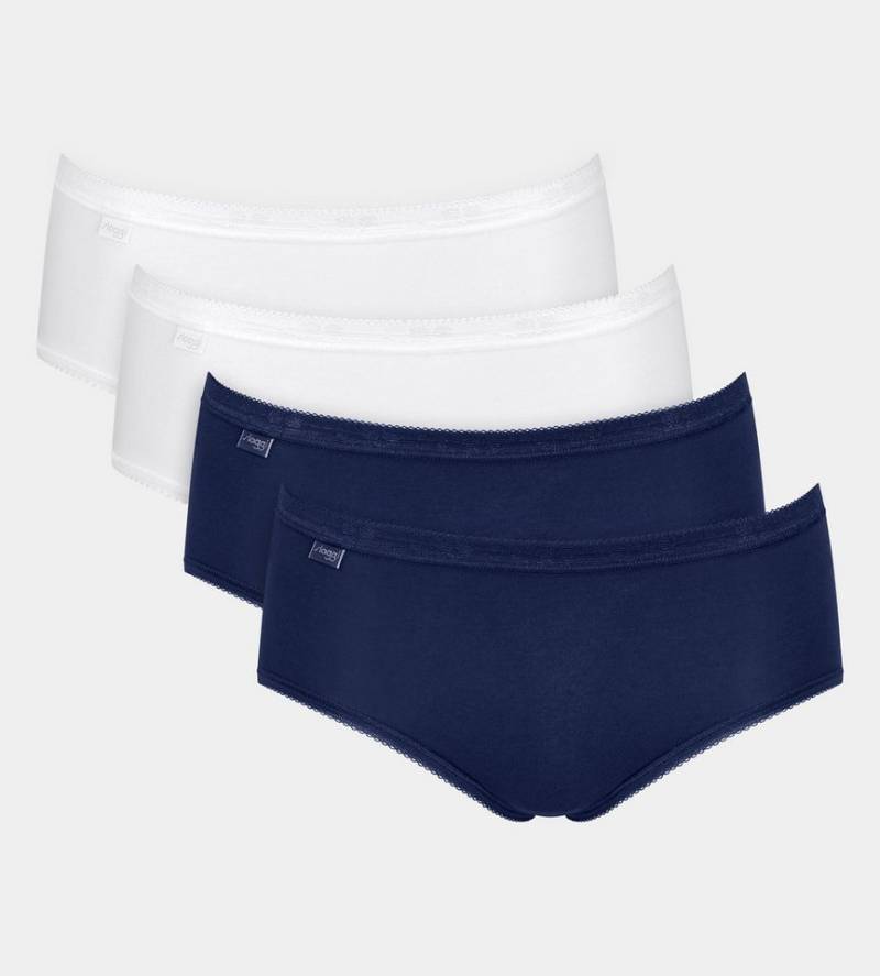 sloggi Slip Basic+ Midi C4P (4er Pack) perfekter Sitz von sloggi