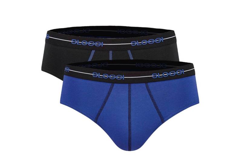 sloggi Slip Herren Slip 2er Pack Baumwollmischung (Packung, 2er Pack) von sloggi