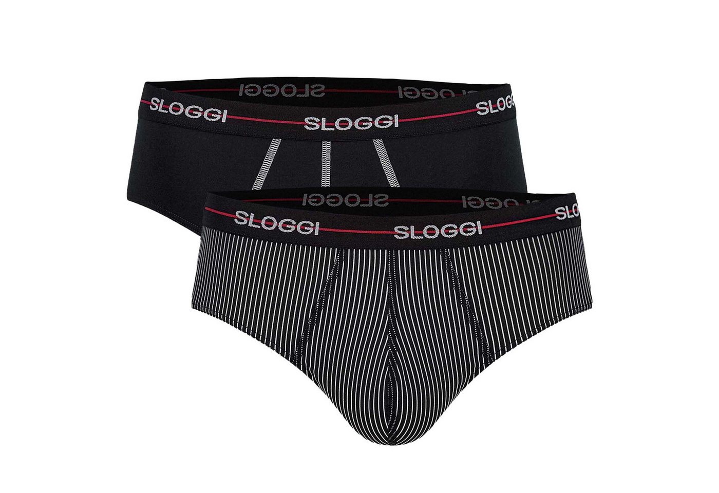 sloggi Slip Herren Slip 2er Pack Baumwollmischung (Packung, 2er Pack) sloggi Slip Herren Slip 2er Pack Baumwollmischung (Packung, 2er Pack) von sloggi