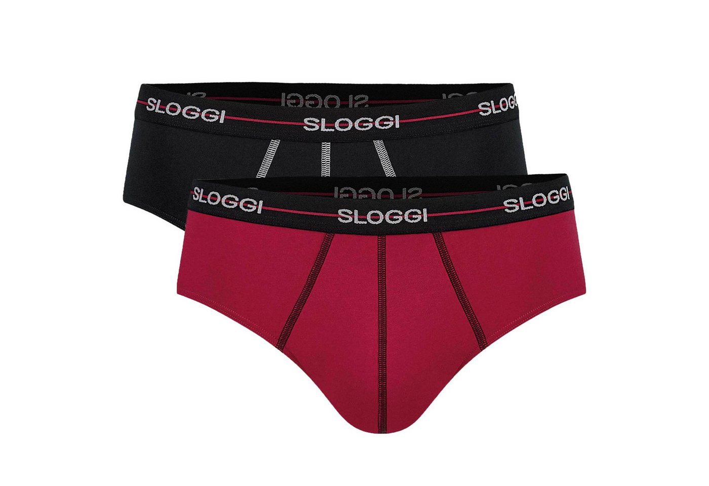 sloggi Slip Herren Slip 2er Pack Baumwollmischung (Packung, 2er Pack) sloggi Slip Herren Slip 2er Pack Baumwollmischung (Packung, 2er Pack) von sloggi