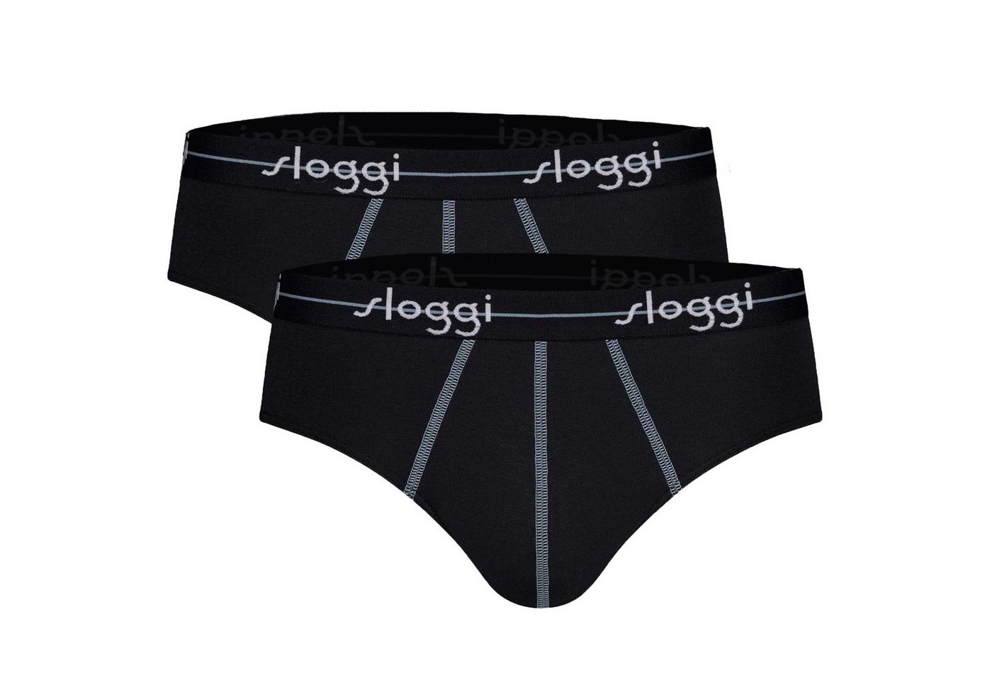 sloggi Slip Herren Slip 2er Pack Baumwollmischung (Packung, 2er Pack) sloggi Slip Herren Slip 2er Pack Baumwollmischung (Packung, 2er Pack) von sloggi