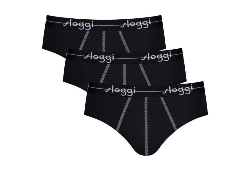 sloggi Slip Herren Slip 3er Pack Baumwollmischung (Packung, 3er Pack) von sloggi