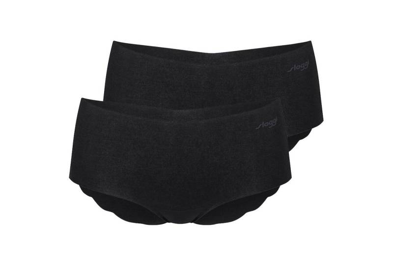 sloggi Panty zero Modal (2-St) saumlos, keine Abdrücke, Wellenkante, im 2er Pack von sloggi