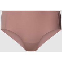 Sloggi Slip in unifarbenem Design Modell 'ZERO FEEL 2.0' in Hellbraun, Größe S von Sloggi