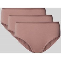Sloggi Slip mit Label-Print Modell 'GO DAILY' im 3er-Pack in Mud, Größe L Sloggi Slip mit Label-Print Modell 'GO DAILY' im 3er-Pack in Mud, Größe L von Sloggi