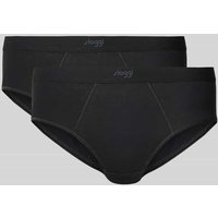Sloggi Slip mit Label-Print im 2er-Pack Modell 'Hipster' in Black, Größe XXL Sloggi Slip mit Label-Print im 2er-Pack Modell 'Hipster' in Black, Größe XXL von Sloggi