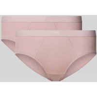 Sloggi Slip mit Label-Print im 2er-Pack Modell 'Hipster' in Mauve, Größe XXL Sloggi Slip mit Label-Print im 2er-Pack Modell 'Hipster' in Mauve, Größe XXL von Sloggi