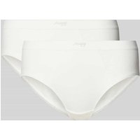 Sloggi Slip mit Label-Print im 2er-Pack Modell 'Hipster' in Offwhite, Größe XXL Sloggi Slip mit Label-Print im 2er-Pack Modell 'Hipster' in Offwhite, Größe XXL von Sloggi