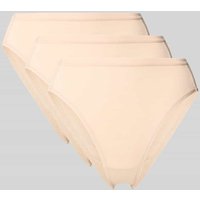 Sloggi Slip mit elastischem Bund Modell 'GO DAILY COTTON' in Beige, Größe M von Sloggi