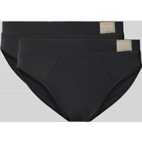 Sloggi Slip mit elastischem Bund im 2er-Pack in Black, Größe S von Sloggi