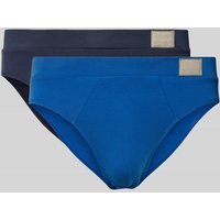 Sloggi Slip mit elastischem Bund im 2er-Pack in Blau, Größe XXL Sloggi Slip mit elastischem Bund im 2er-Pack in Blau, Größe XXL von Sloggi