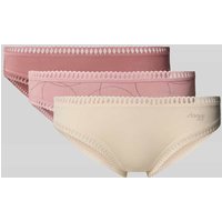 Sloggi Slip mit spitzen-Bordüre Modell 'Crush' im 3er-Pack in Mauve, Größe XXL Sloggi Slip mit spitzen-Bordüre Modell 'Crush' im 3er-Pack in Mauve, Größe XXL von Sloggi