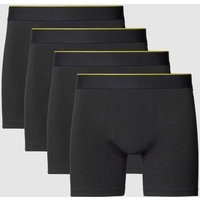 Sloggi Trunks mit Strukturmuster in Black, Größe S von Sloggi