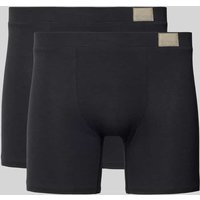 Sloggi Trunks mit Teilungsnähten im 2er-Pack in Black, Größe S von Sloggi