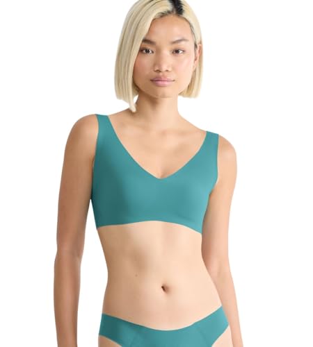 Sloggi Damen Zero Feel Bralette Ex Bra, Quiet Turquoise02, XXL EU Sloggi Damen Zero Feel Bralette Ex Bra, Quiet Turquoise02, XXL EU von Sloggi