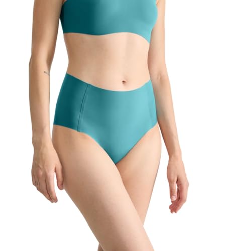 Sloggi Damen Zero Feel 2.0 High Waist Underwear, Quiet Turquoise, M EU von Sloggi