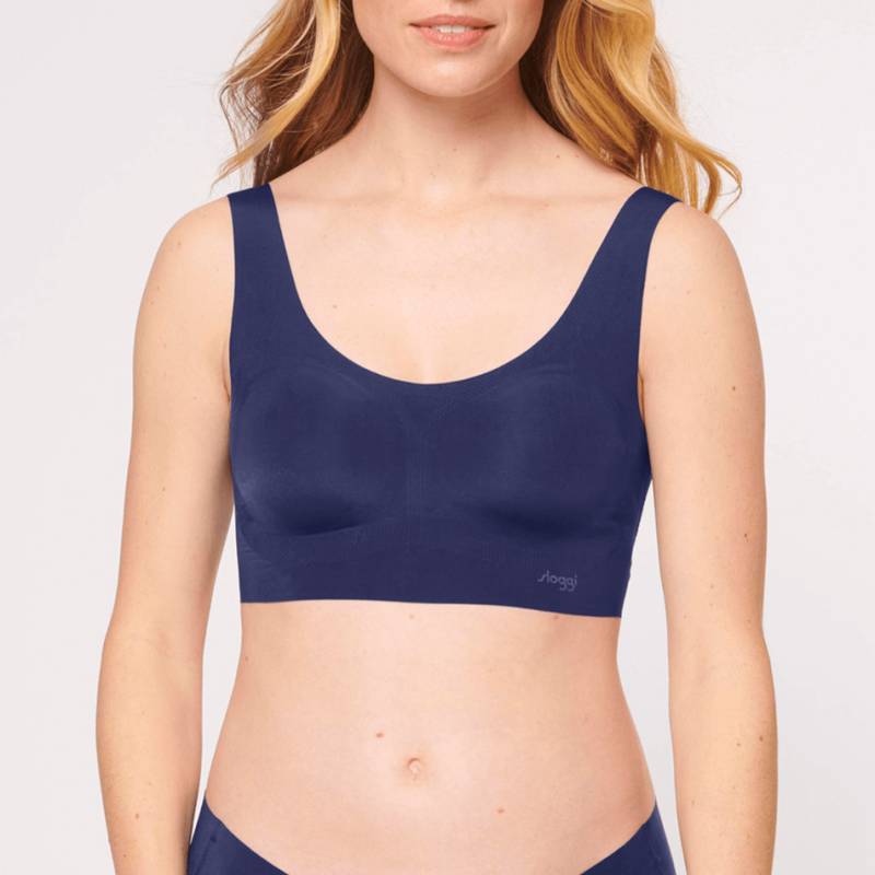 Sloggi Zero Feel BH Oberteil, Blau, Größe: XS, Damen von Sloggi