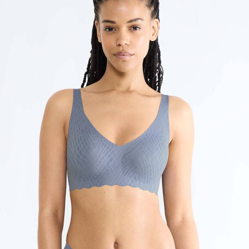 Sloggi Zero Feel Bliss Bralette BH, Blau, Größe: S, Damen von Sloggi