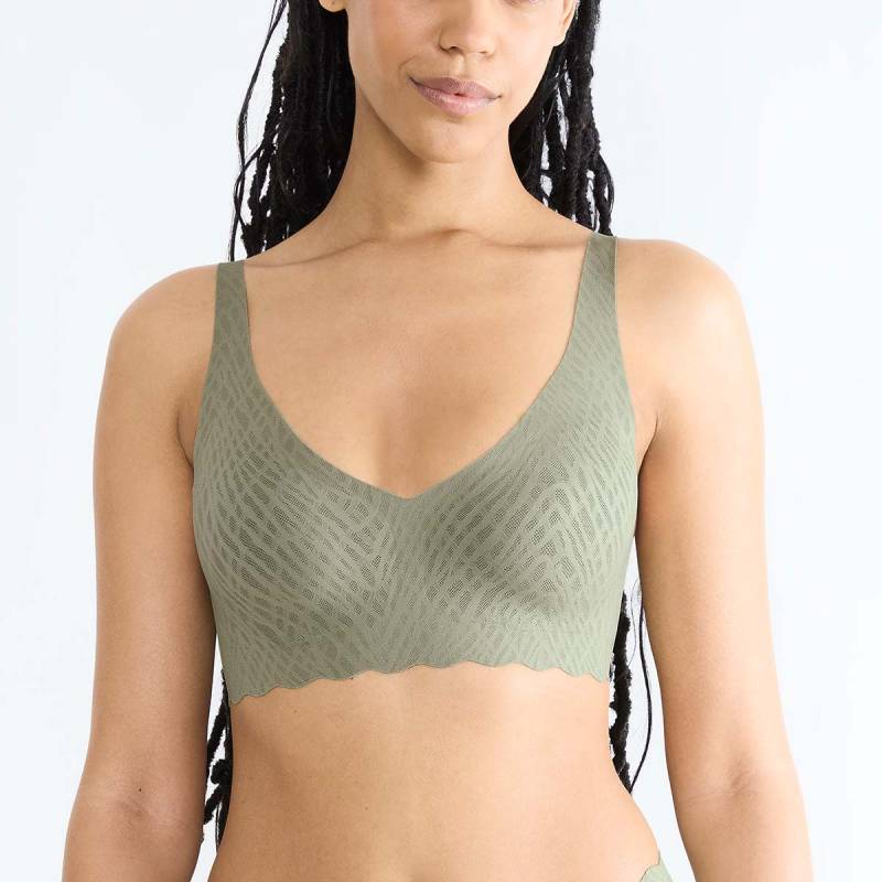 Sloggi Zero Feel Bliss Bralette BH, Grün, Größe: XL, Damen von Sloggi