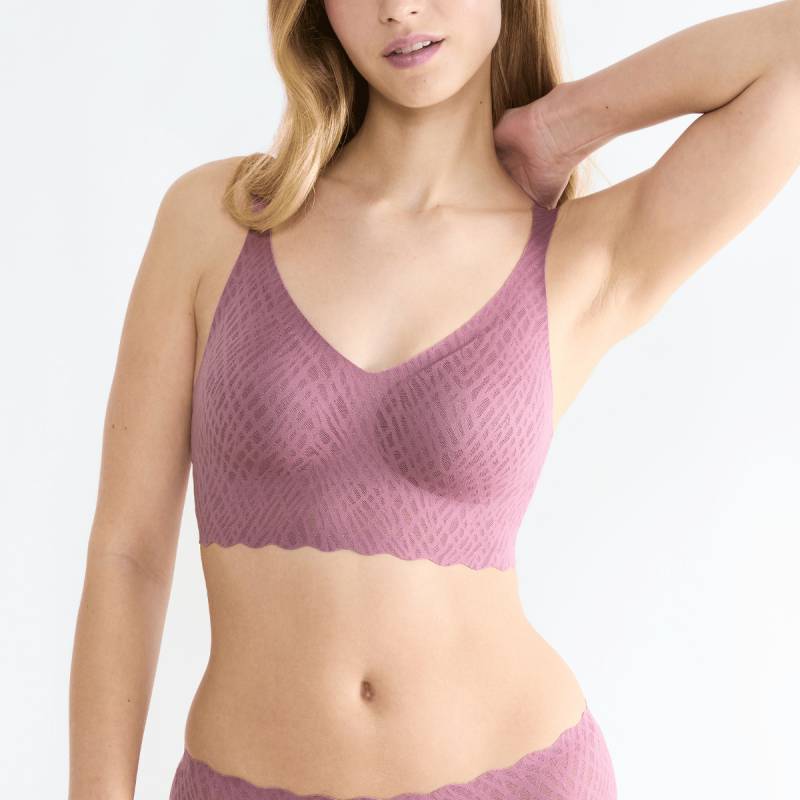 Sloggi Zero Feel Bliss Bralette BH, Violet, Größe: L, Damen von Sloggi