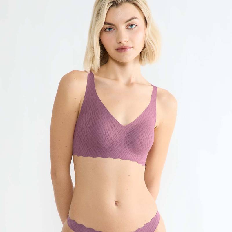 Sloggi Zero Feel Bliss Bralette BH, Violet, Größe: M, Damen von Sloggi