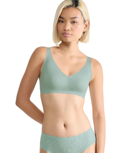 Sloggi Damen Zero Feel Bliss Soft Bra, Misty Turquoise, XL Große Größen EU von Sloggi