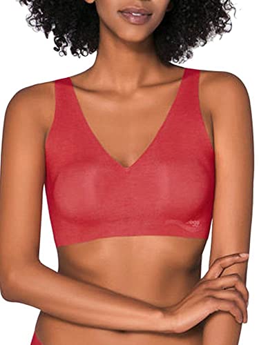 Sloggi Zero Feel Damen-Bustier/-Top Gr. S, Orange von Sloggi