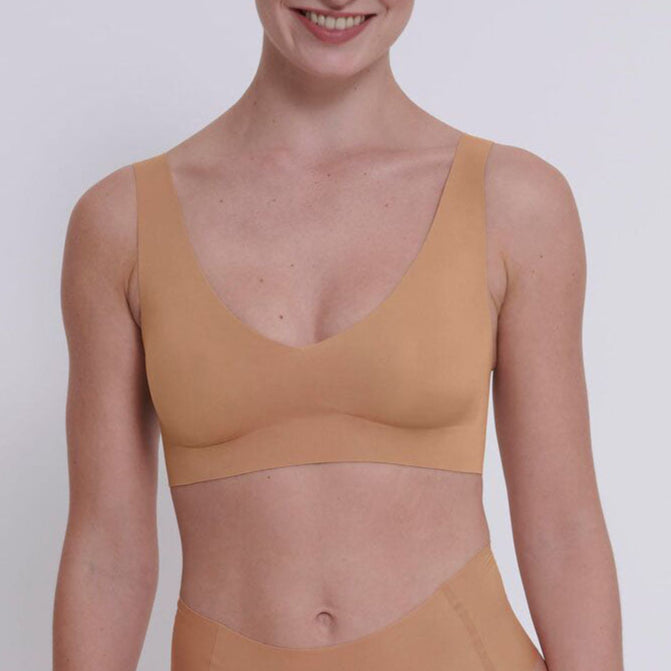 Sloggi Zero Feel 2.0 bralette BH, Nude, Größe: L, Damen von Sloggi