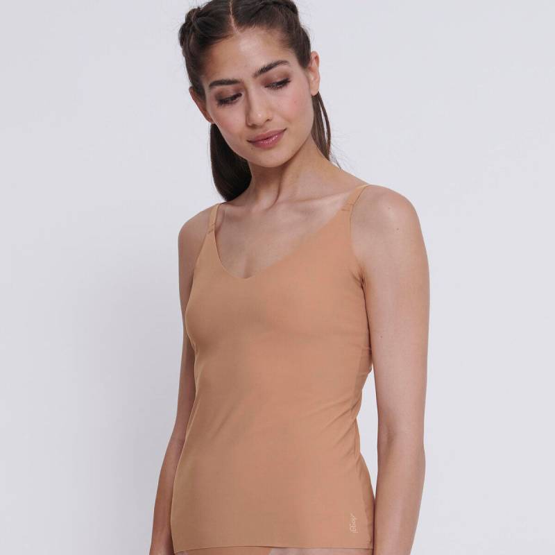 Sloggi Zero Feel 2.0 Spaghetti Oberteil, Nude, Größe: L, Damen von Sloggi