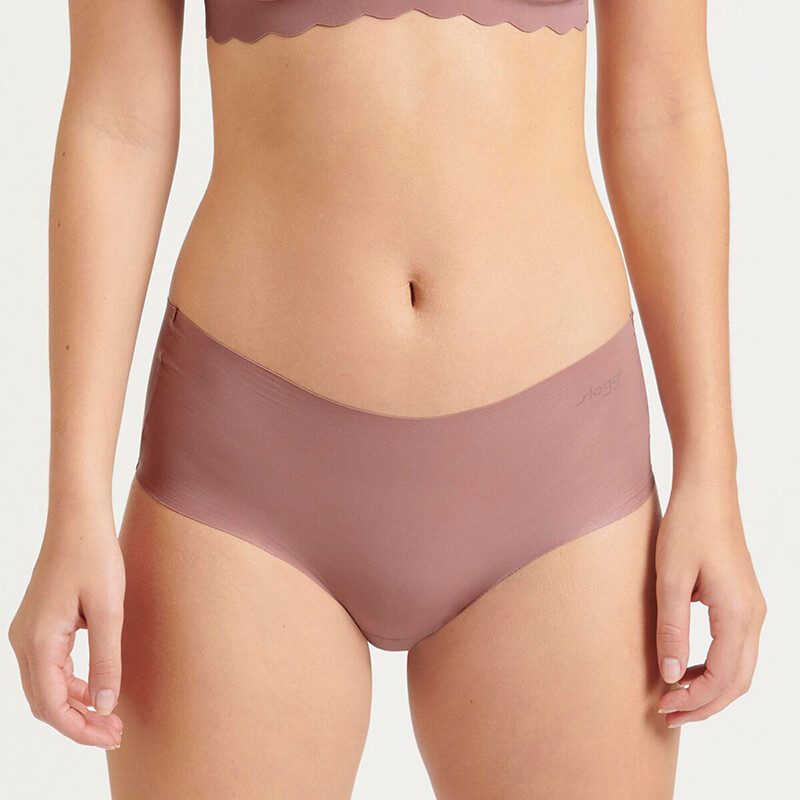 Sloggi Zero Microfibre. Shorts, Farbe: Cacao, Größe: L, Damen von Sloggi