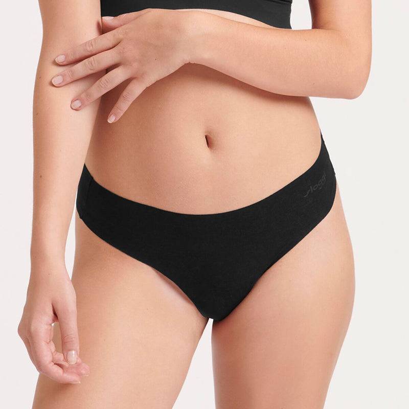 Sloggi Zero Modal 2.0 String, Schwarz, Größe: M, Damen von Sloggi