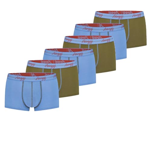 Sloggi - Men Start - Hipster Short/Pant - 6er Pack (6 Blau/Grün) von Sloggi