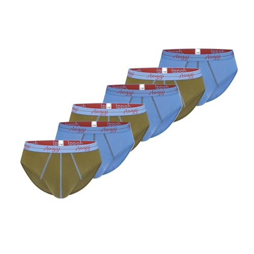 Sloggi - Men Start - Midi Slip/Unterhose - 6er Pack (5 Blau/Grün) von Sloggi