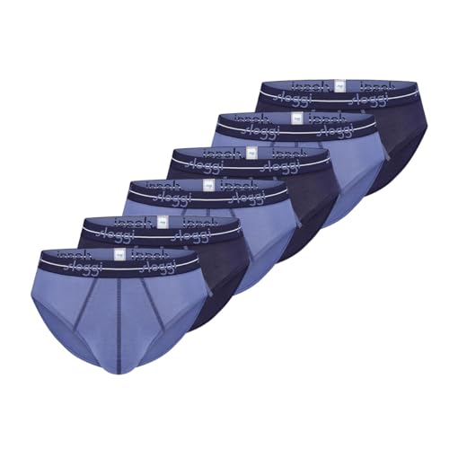 Sloggi - Men Start - Midi Slip/Unterhose - 6er Pack (7 Blau/Dunkelblau) von Sloggi