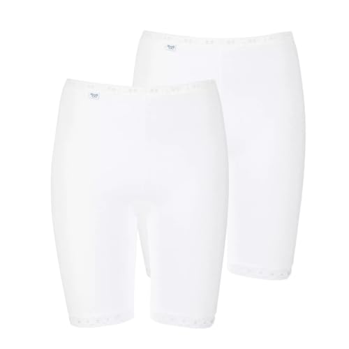 sloggi Damen Basic+ Long 2P, White, 50 von Sloggi