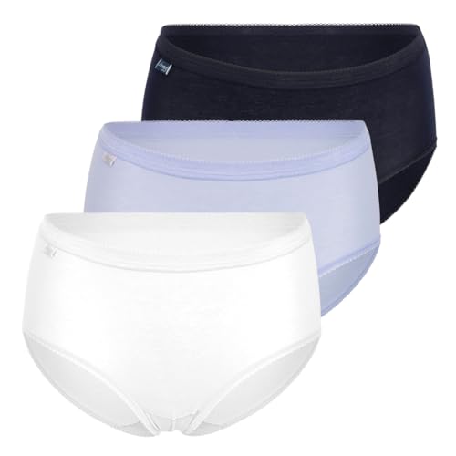 sloggi Damen Basic+ Midi C3P, Multiple Colours 15, 42 von Sloggi