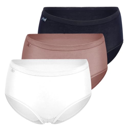 sloggi Damen Basic+ Midi C3P, Multiple Colours 16, 40 von Sloggi
